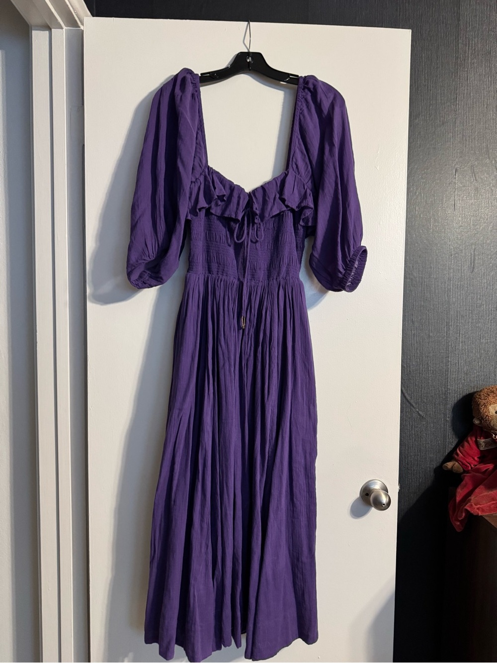 Free People Purple Oasis Midi Dress - Women's